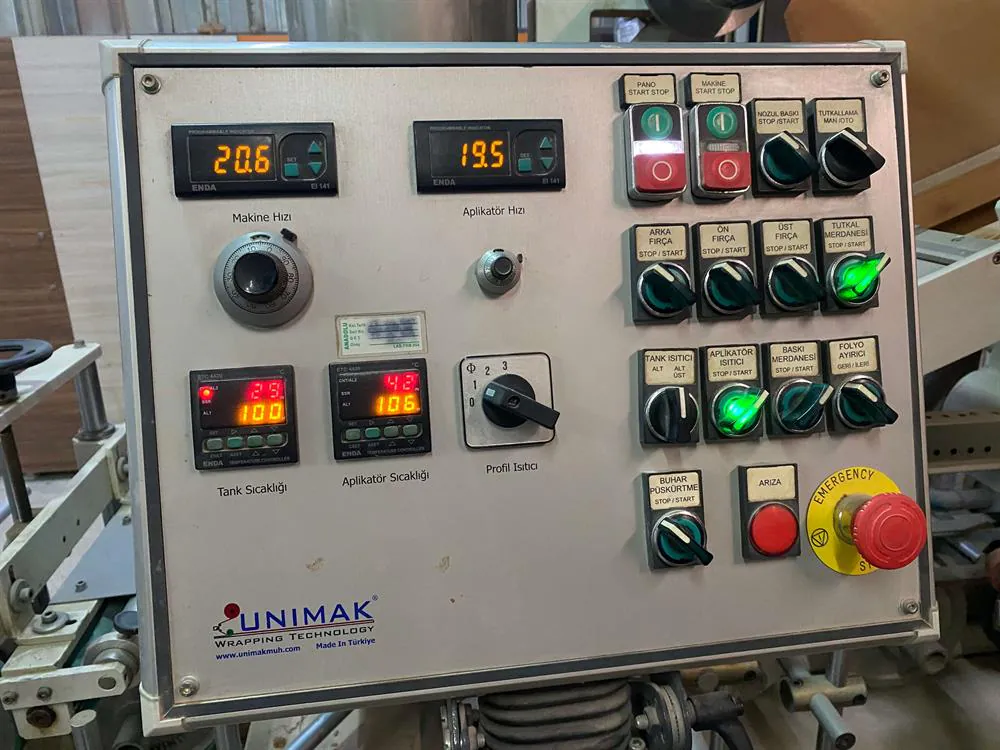 Unimak PW 35 F6 - Pec Profil Sarma Makinesi (2012) — 6/17
