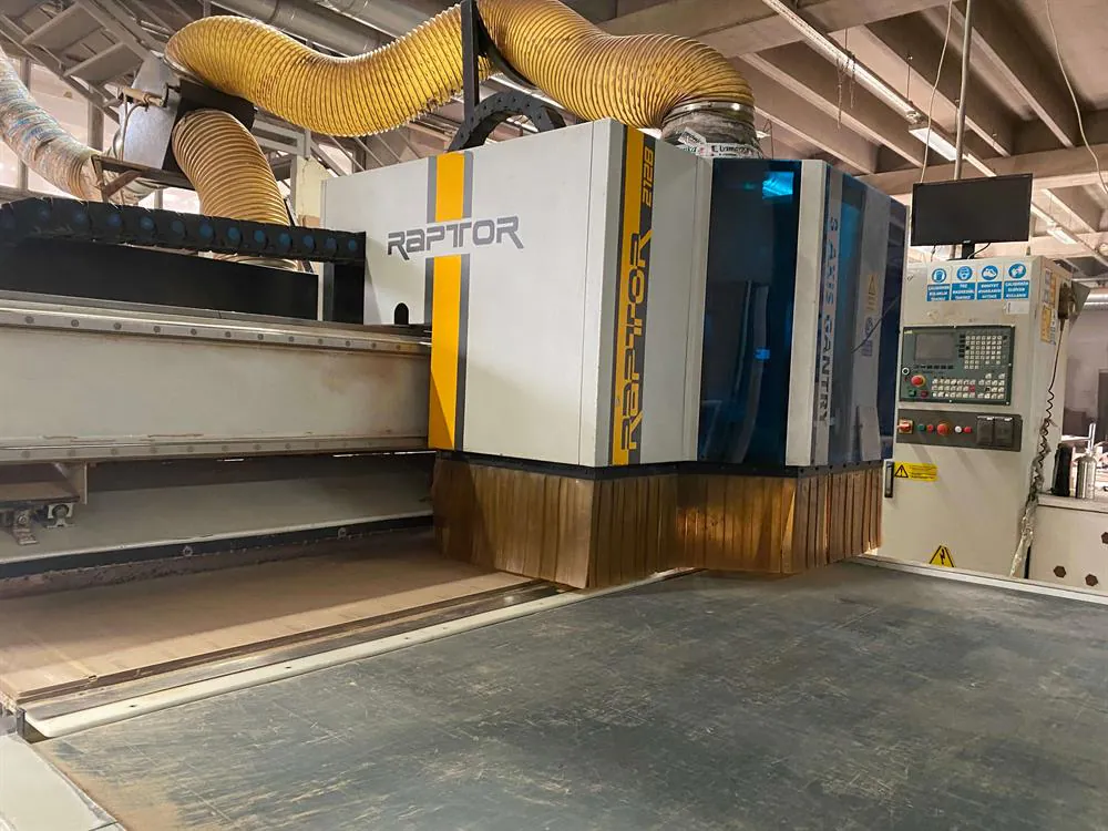 AES Raptor 2128 CNC Nesting Makinesi (2011) — 6/20