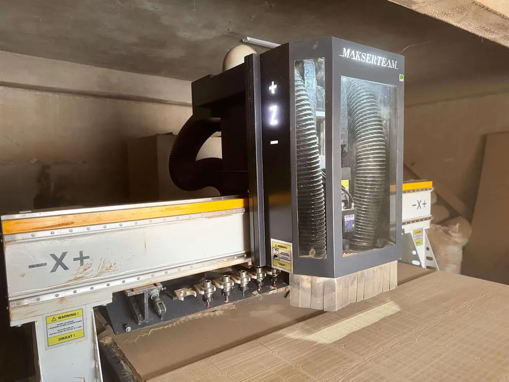 Makser Makine 2136 Premium Düz Tabla CNC Makinesi (2024) — 10/20
