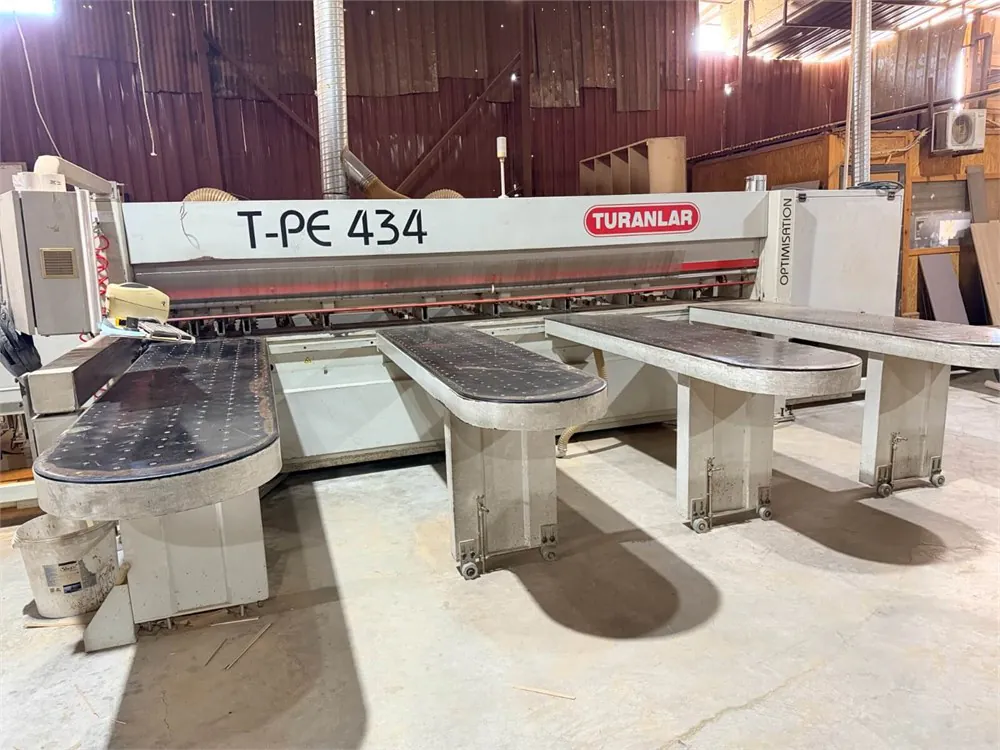 Turanlar T-PE 434 Önden Yüklemeli Panel Ebatlama Makinesi (2016) — 3/7