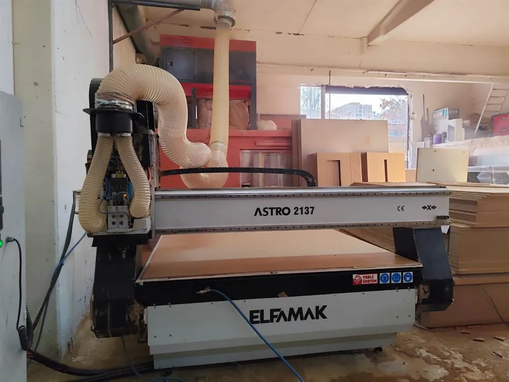 Elfamak Astro 2137 Düz Tabla CNC Makinesi (2021) — 2/8