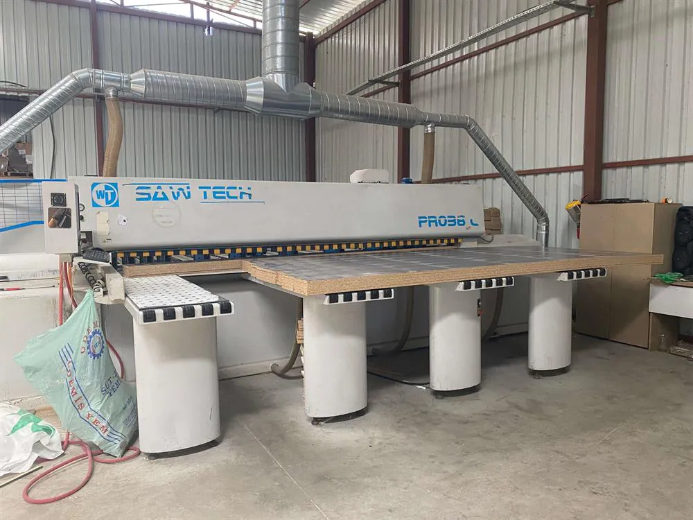 KDT Sawtech Ks Pro 38 L Yandan Yüklemeli Asansörlü Panel Ebatlama Makinesi (2014) — 2/9