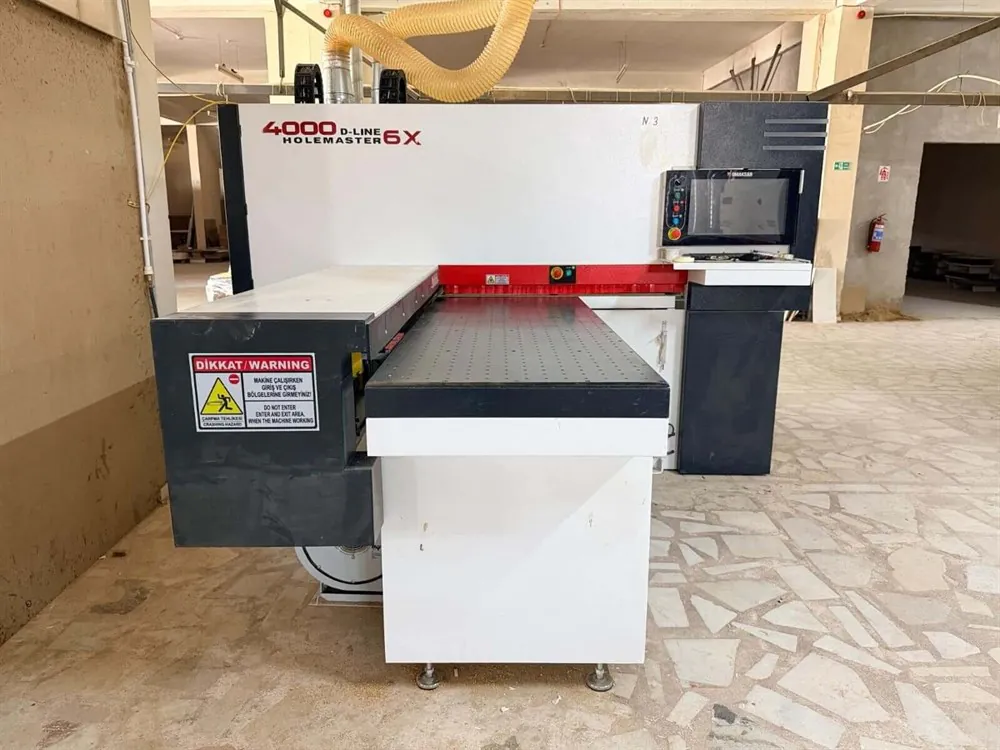 Omaksan 4000 D-Line 6X 2+1 CNC Delik Makinesi (2023) — 4/17
