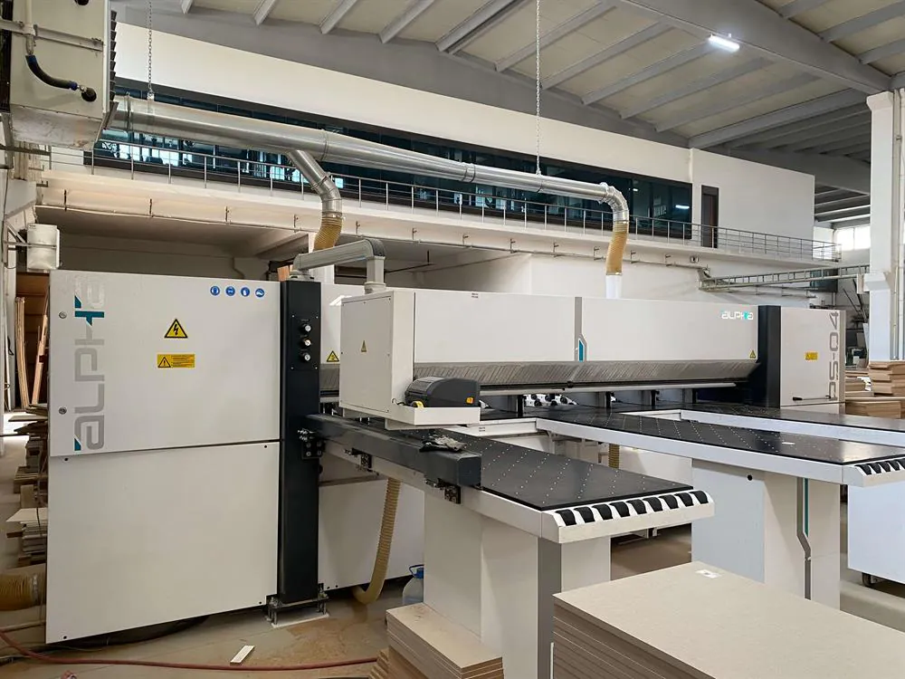 AES Alpha Ps 04 - 3800 Asansörlü Panel Ebatlama Makinesi (2022) — 6/15