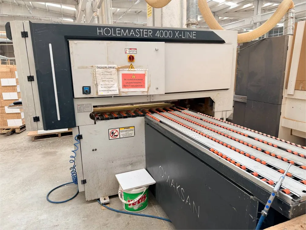 OMAKSAN 4000 X-Line Cnc Delik Makinesi (2017) — 4/10