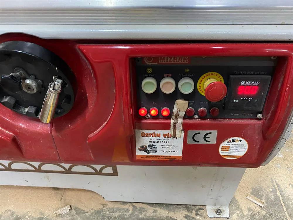 Mızrak Makine Prestij 2200 Çizicili Yatar Daire Testere (2017) — 3/5