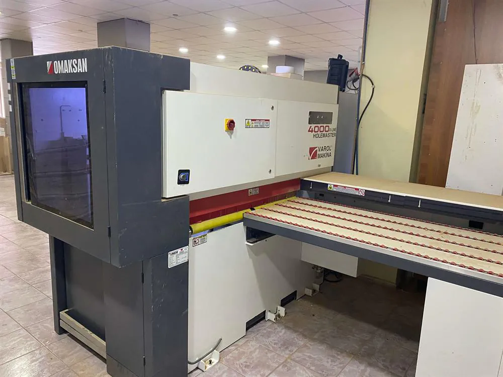 Omaksan Holemaster 4000 Xline Çoklu Delik Makinesi (2021) — 3/16