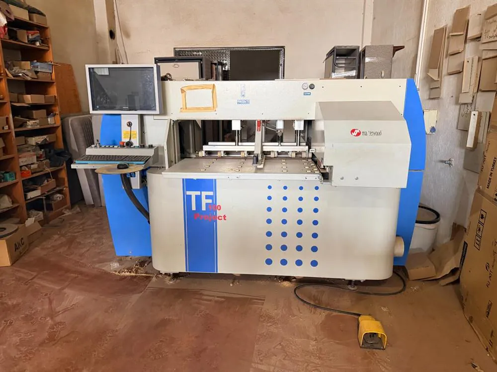 Masterwood Project TF 100 CNC Delik Makinesi (2014) — 2/9