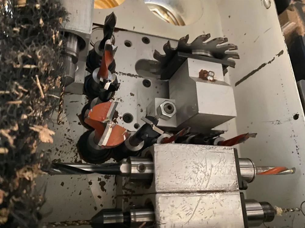 Omaksan Holemaster 4000 Xline CNC Delik Makinesi (2020) — 11/12