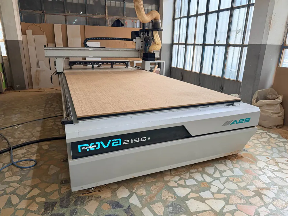 AES Süper Nova 2136 Düz Tabla CNC Makinesi (2021) — 3/13