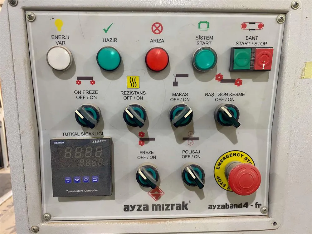 Ayza Mızrak 4 FR Kenar Bantlama Makinesi (2009) — 5/9