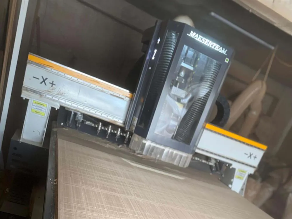 Makser Makine 2136 Premium Düz Tabla CNC Makinesi (2024) — 7/20