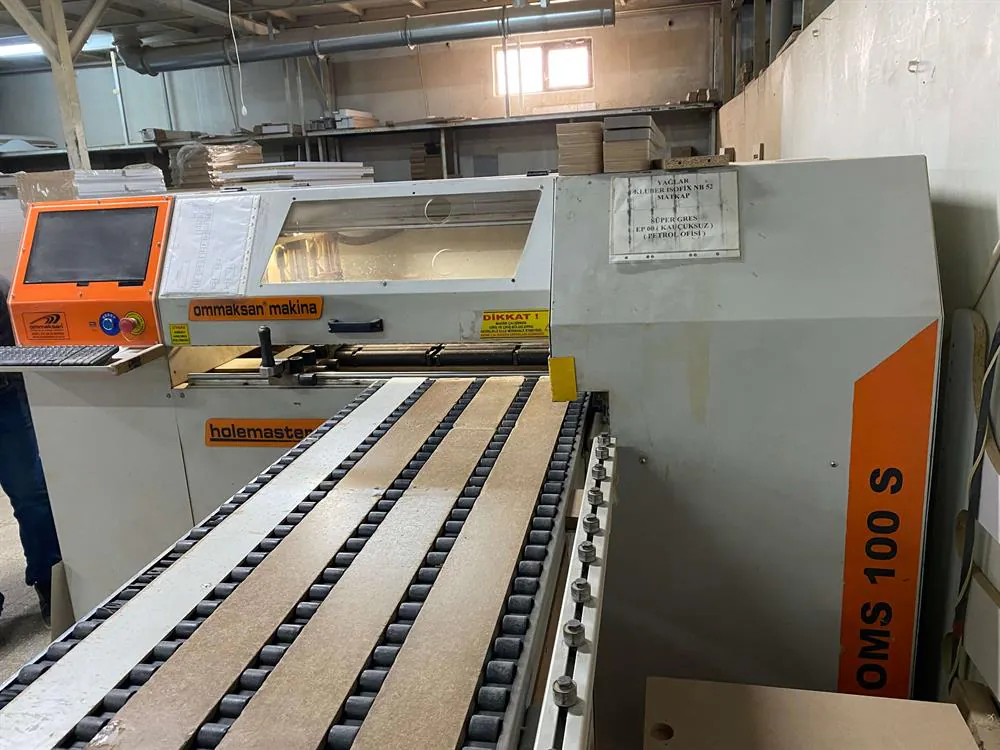 Omaksan 100's CNC Delik Makinesi — 4/9