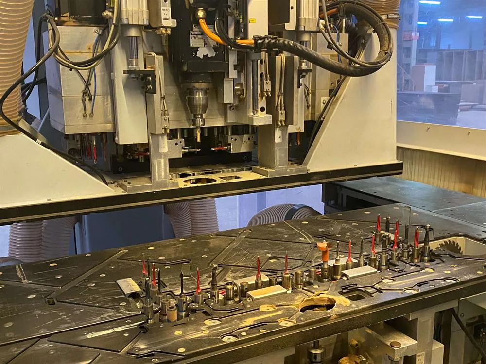 Homag Weeke BHX 500 CNC Delik Delme Makinesi (2009) — 12/17