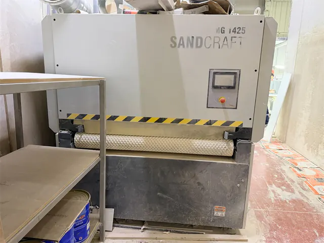 Mısırlı Makine Sandcraft 1425 Geniş Bant Zımpara Makinesi (2019)