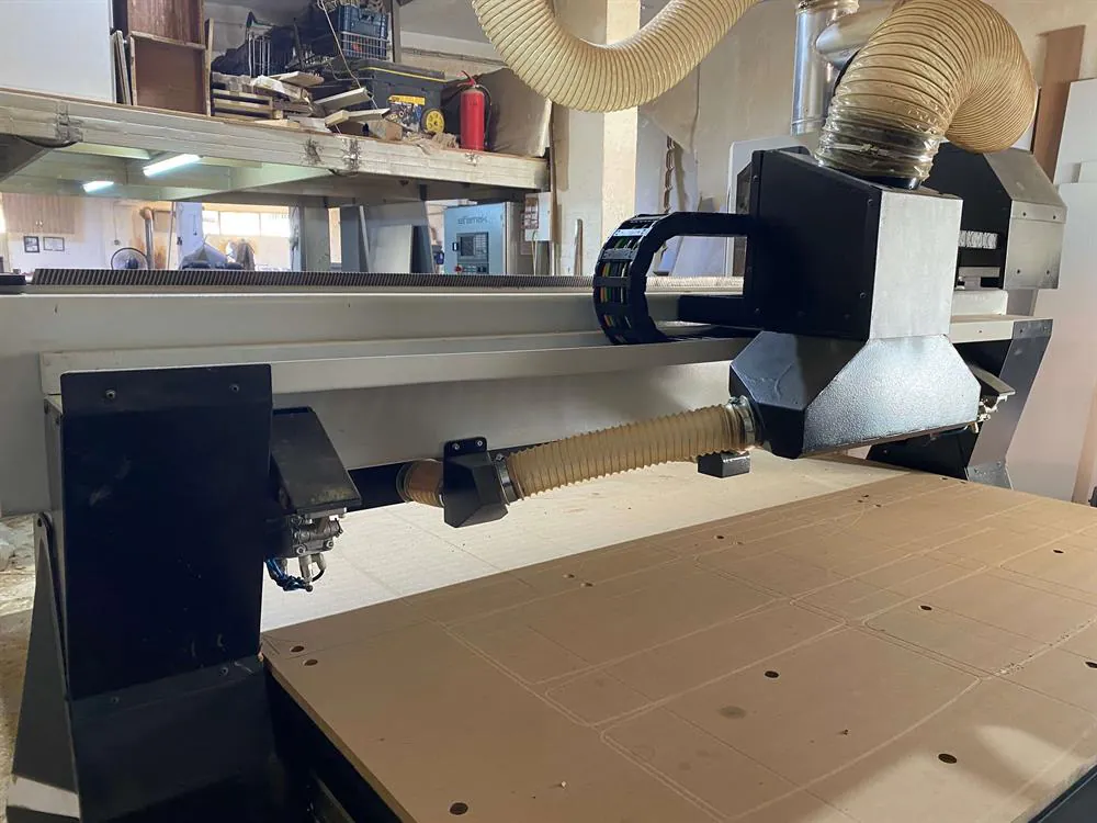 Elfamak Quadro 2137 Düz Tabla CNC Router (2023) — 13/18