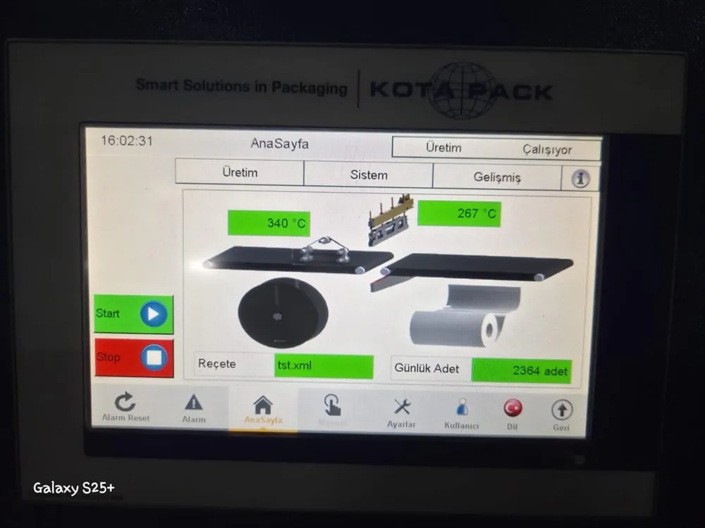 Kota Pack S-4022 Shrink Sarma Makinesi (2020) — 12/15