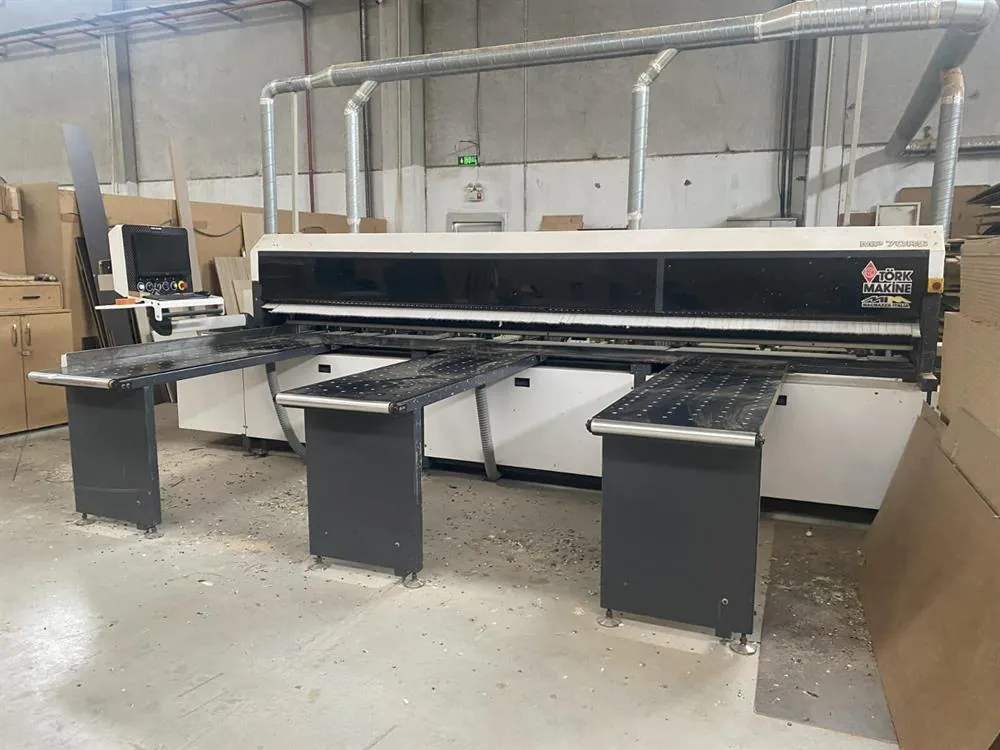 Törk Makine MP 70 RS Önden Yüklemeli Panel Ebatlama Makinesi (2021) — 3/7