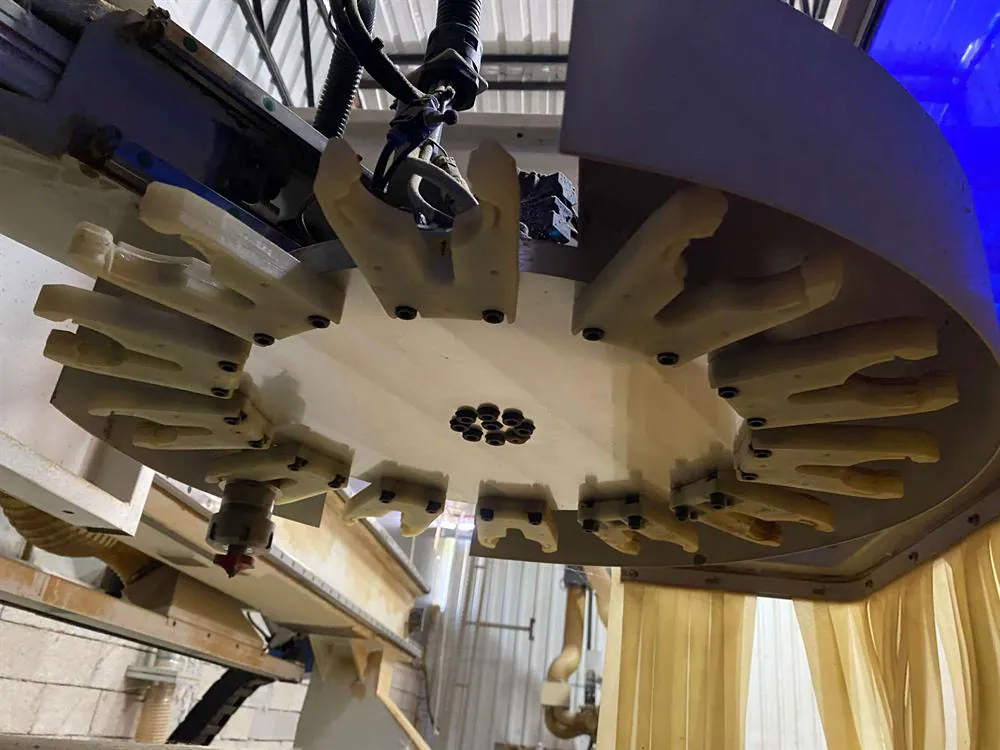 KDT Kn 2710 E Düz Tabla CNC Router (2020) — 10/16