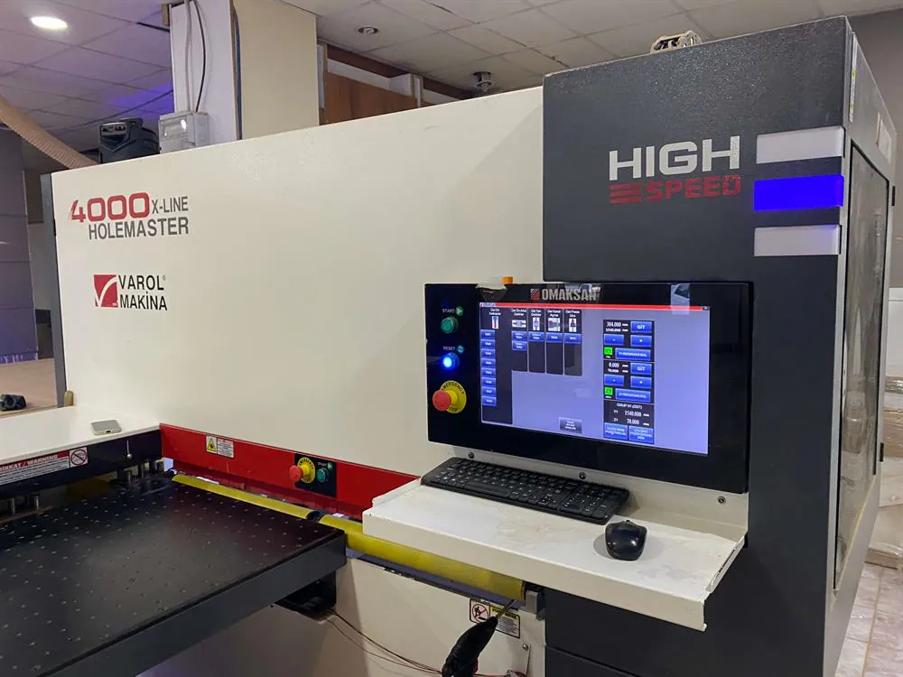 Omaksan Holemaster 4000 Xline Çoklu Delik Makinesi (2021) — 16/16
