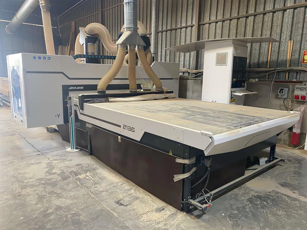 AES Extreme 2136 Ultra Line Düz Tabla CNC Nesting Makinesi (2021) — 2/17