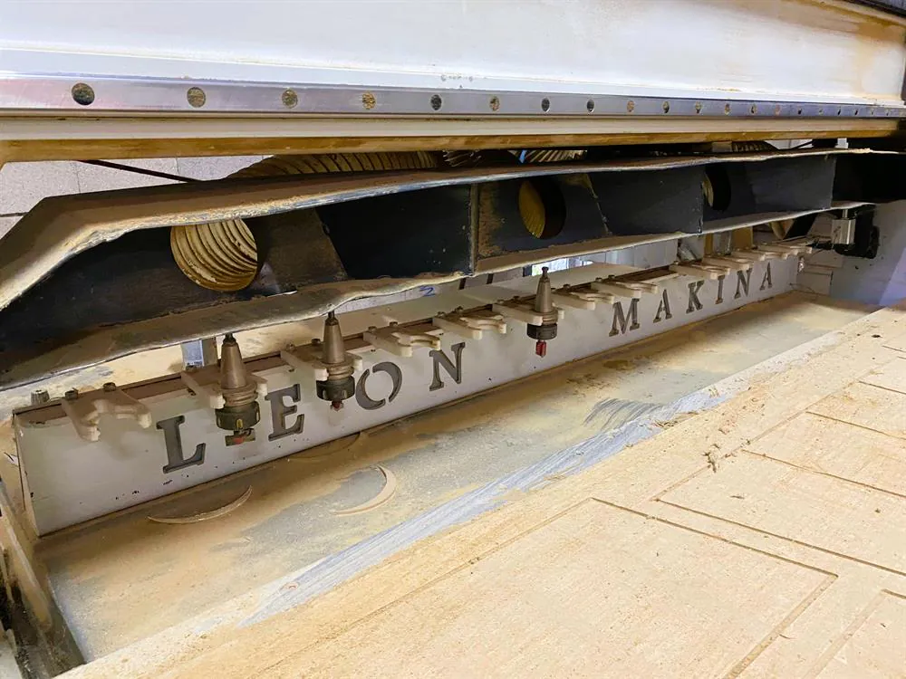 Leon 2128 Düz Tabla CNC Makinesi (2020) — 11/16