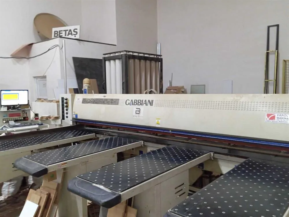 SCM Gabbiani Galaxy 85 K Panel Ebatlama Makinesi (2006) — 3/5