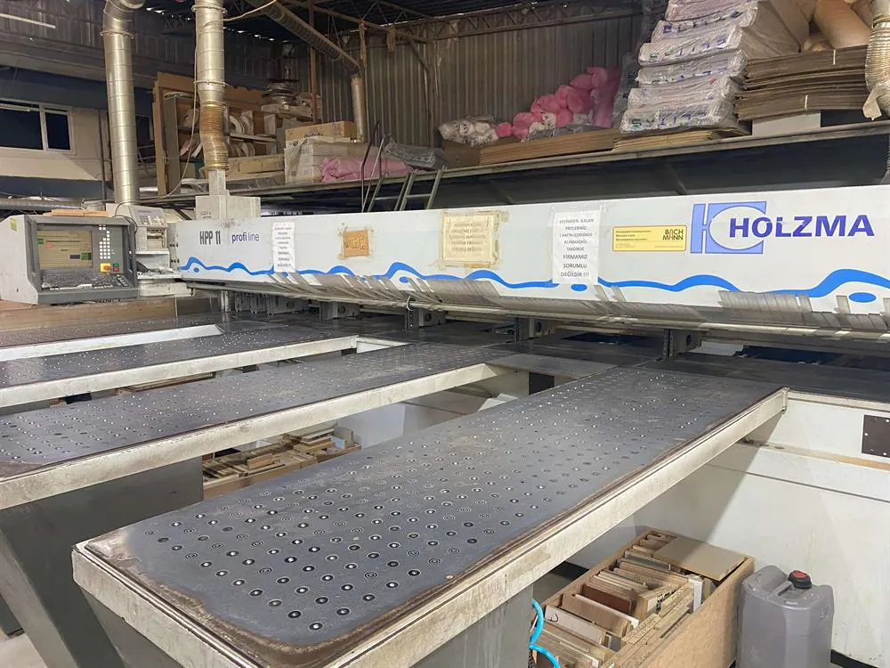 Homag Hpp 11 43/L Önden Yüklemeli Panel Ebatlama Makinesi (2000) — 4/9