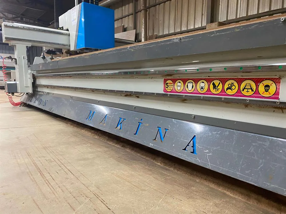 Leon Makina 2136 Düz Tabla CNC Makinesi (2019) — 5/14