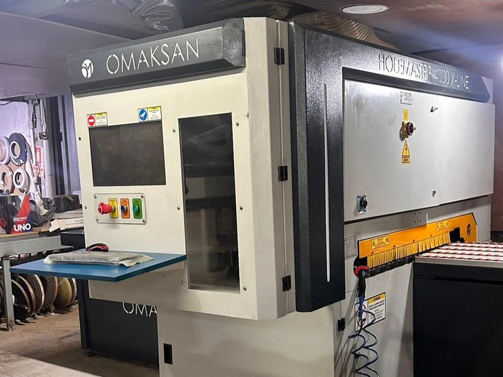 Omaksan 4000 Xline CNC Delik Makinesi (2017) — 5/10