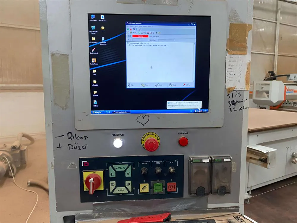 AES Raptor 2142 CNC Nesting Makinesi (2014) — 10/15