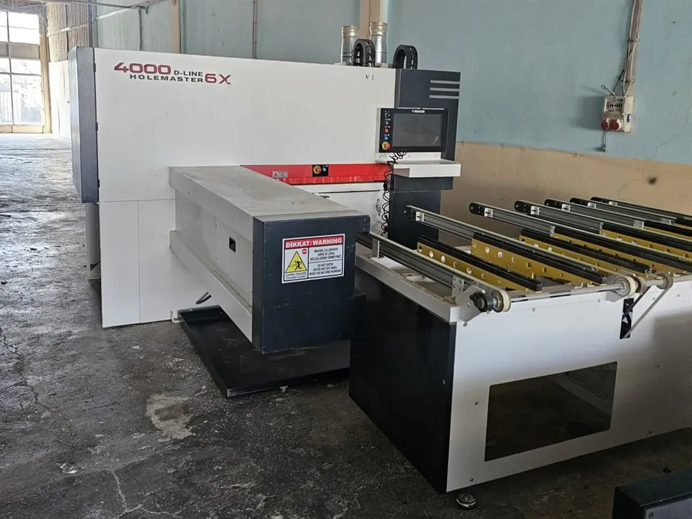 Omaksan Makine 4000 D-Line 6X CNC Delik Delme Makinesi (2023) — 17/19