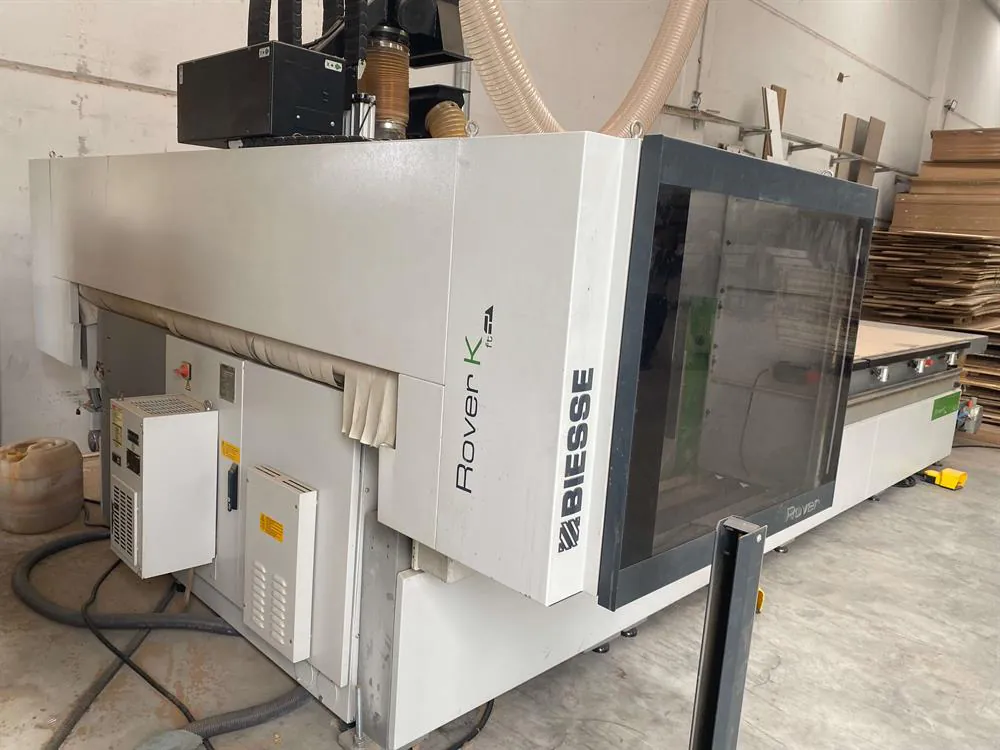 Biesse Rover K FT 2243 Düz Tabla CNC Router (2017) — 7/18