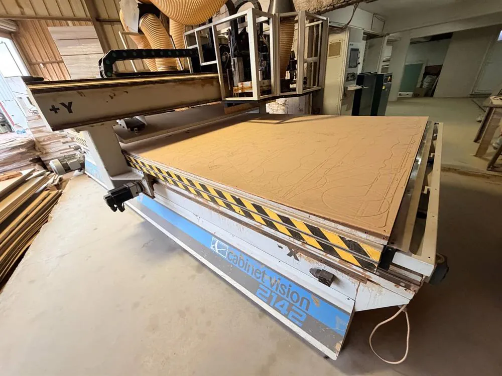 AES Raptor Cabinet 2136 CNC Nesting Makinesi (2013) — 5/25