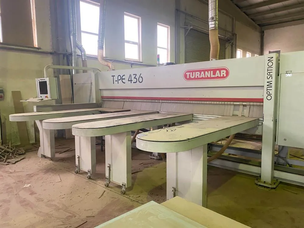 Turanlar T-PE 436 Arkadan Yüklemeli Asansörlü Panel Ebatlama Makinesi (2014) — 3/14