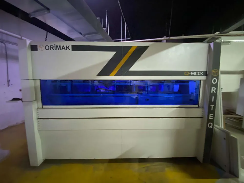 Orimak Makine Oriteq Q-Box Karton Kesim ve Kutu Makinesi (2023) — 2/9