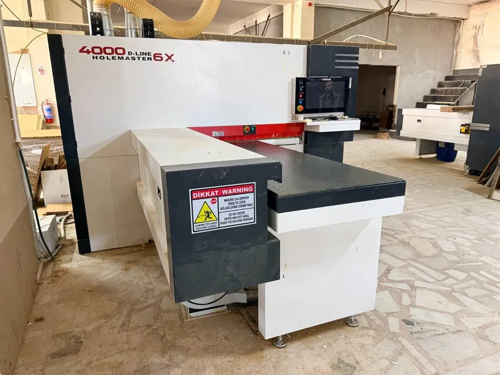 Omaksan Makine 4000 D-Line 6X CNC Delik Delme Makinesi (2023) — 5/19