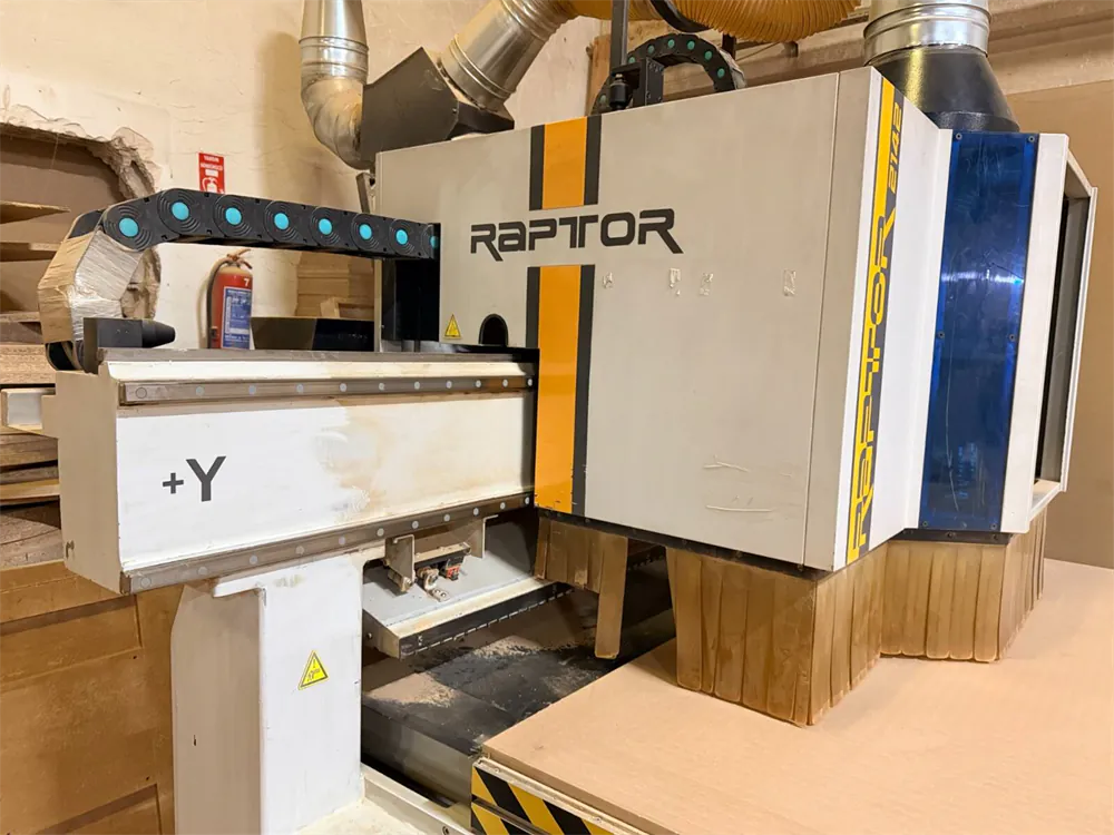 AES Raptor 2142 Düz Tabla CNC Router (2017) — 4/9
