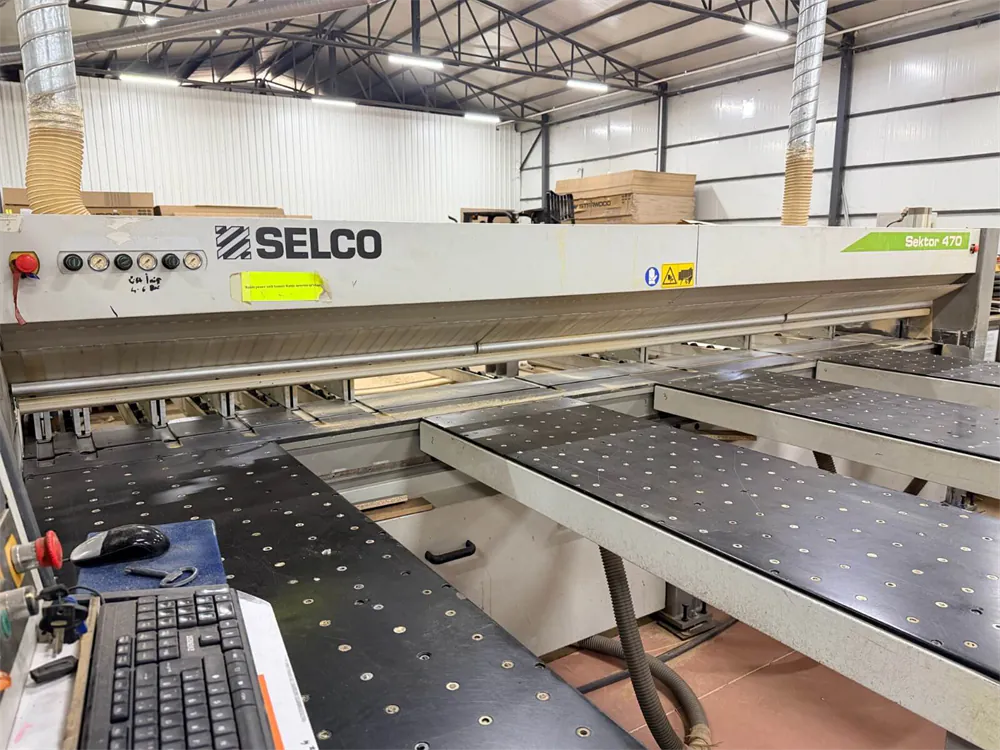 Biesse Sektor 470 Önden Yüklemeli Panel Ebatlama Makinesi (2012) — 3/8