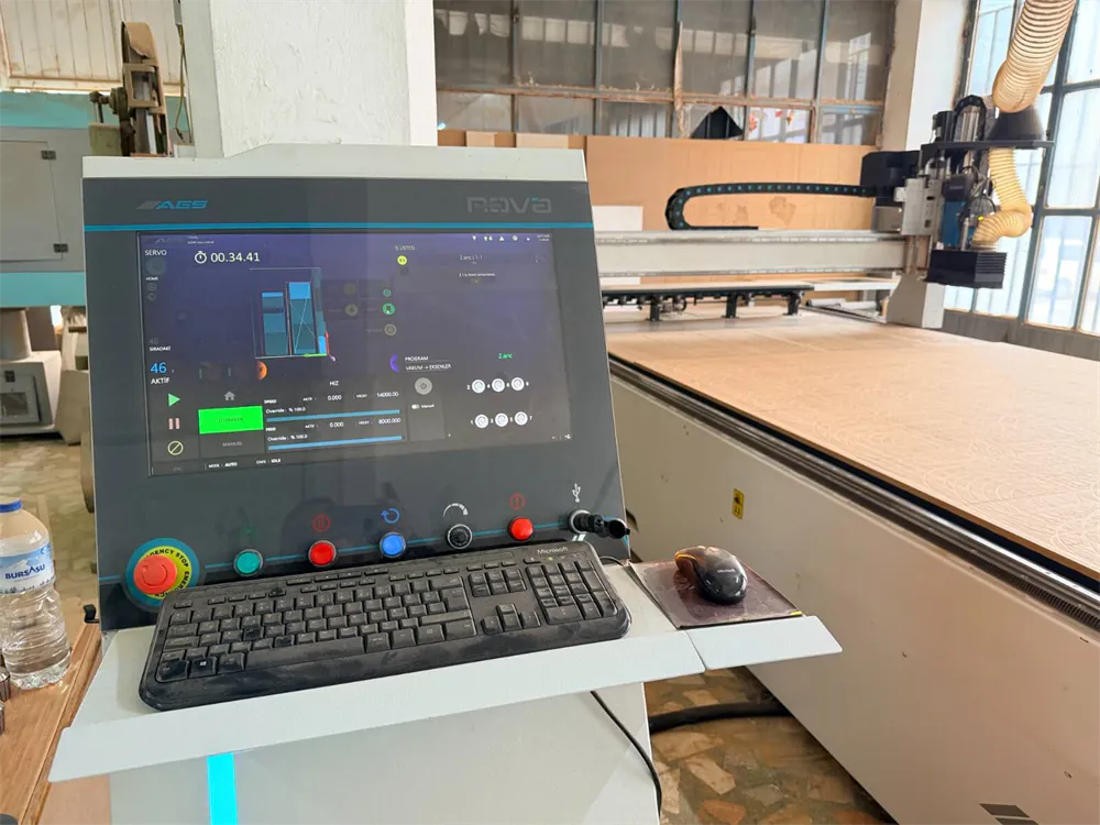 AES Süper Nova 2136 Düz Tabla CNC Makinesi (2021) — 5/13