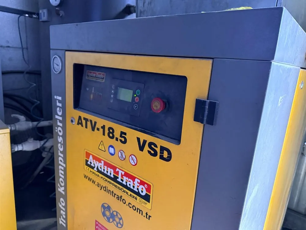 Aydin Trafo 18,5 VSD Vidalı Kompresör (2015) — 2/4