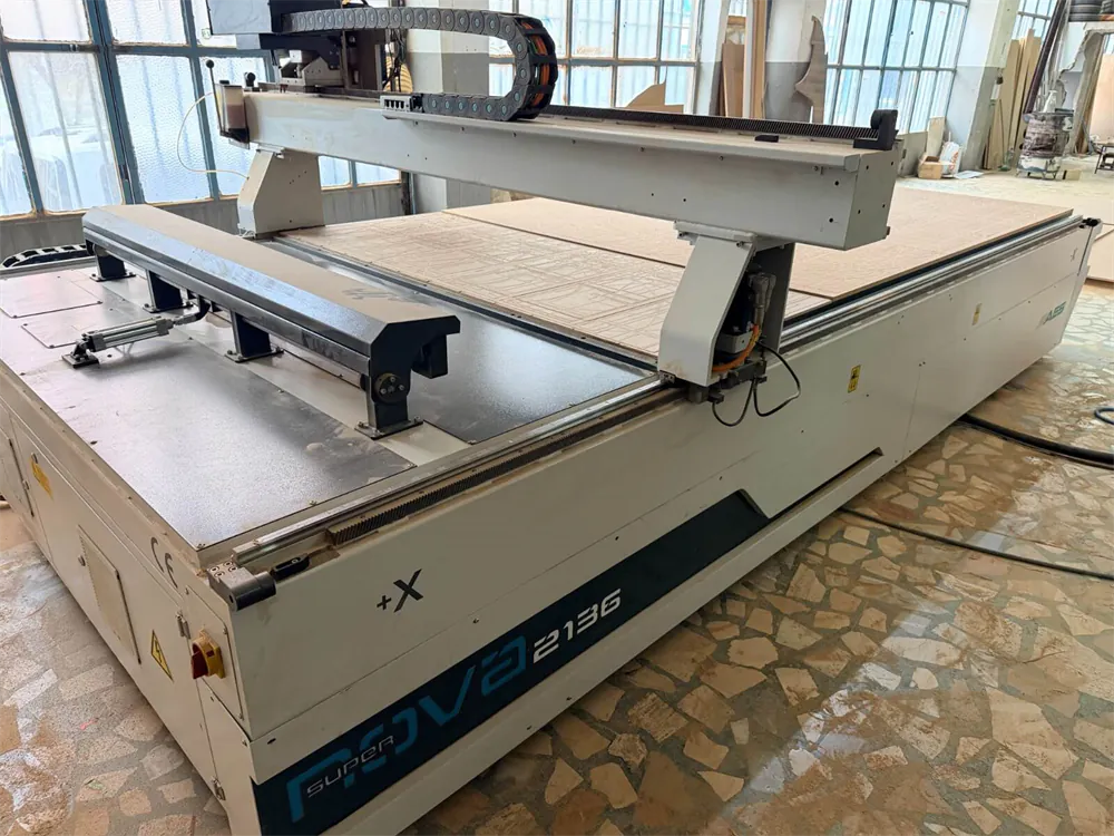 AES Süper Nova 2136 Düz Tabla CNC Makinesi (2021) — 4/13
