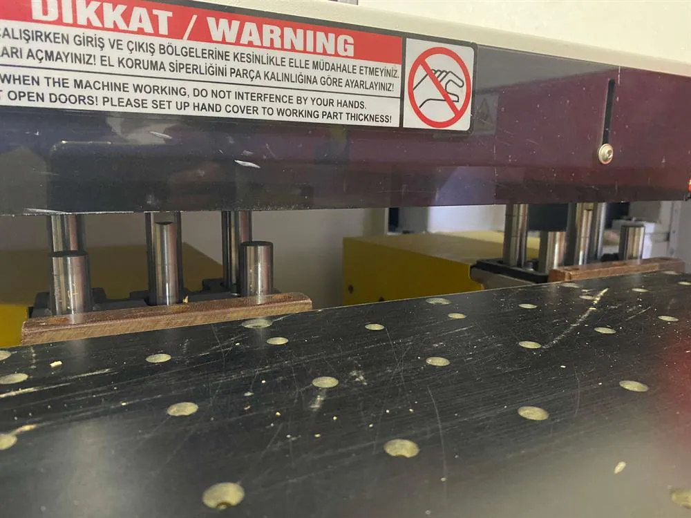 Omaksan Holemaster 4000 Xline Çoklu Delik Makinesi (2021) — 8/16