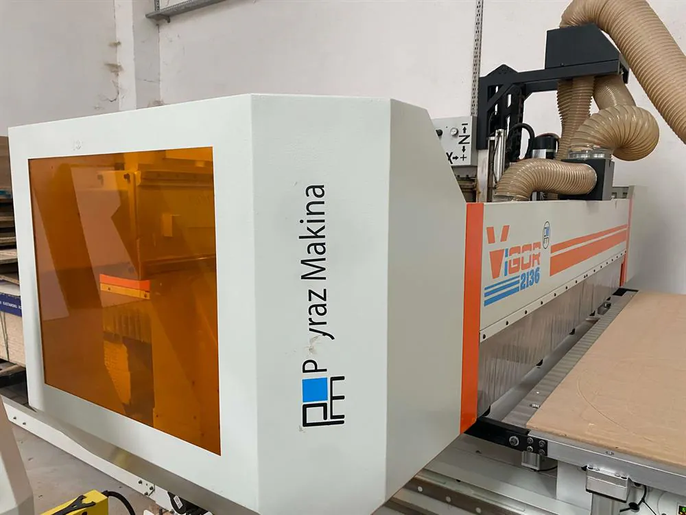 Poyraz Cnc Vigor 2136 CNC Nesting Makinesi (2022) — 6/21
