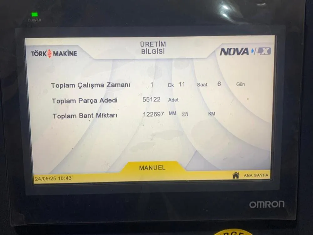 Törk Makine Nova LX Kenar Bantlama Makinesi (2024) — 7/11