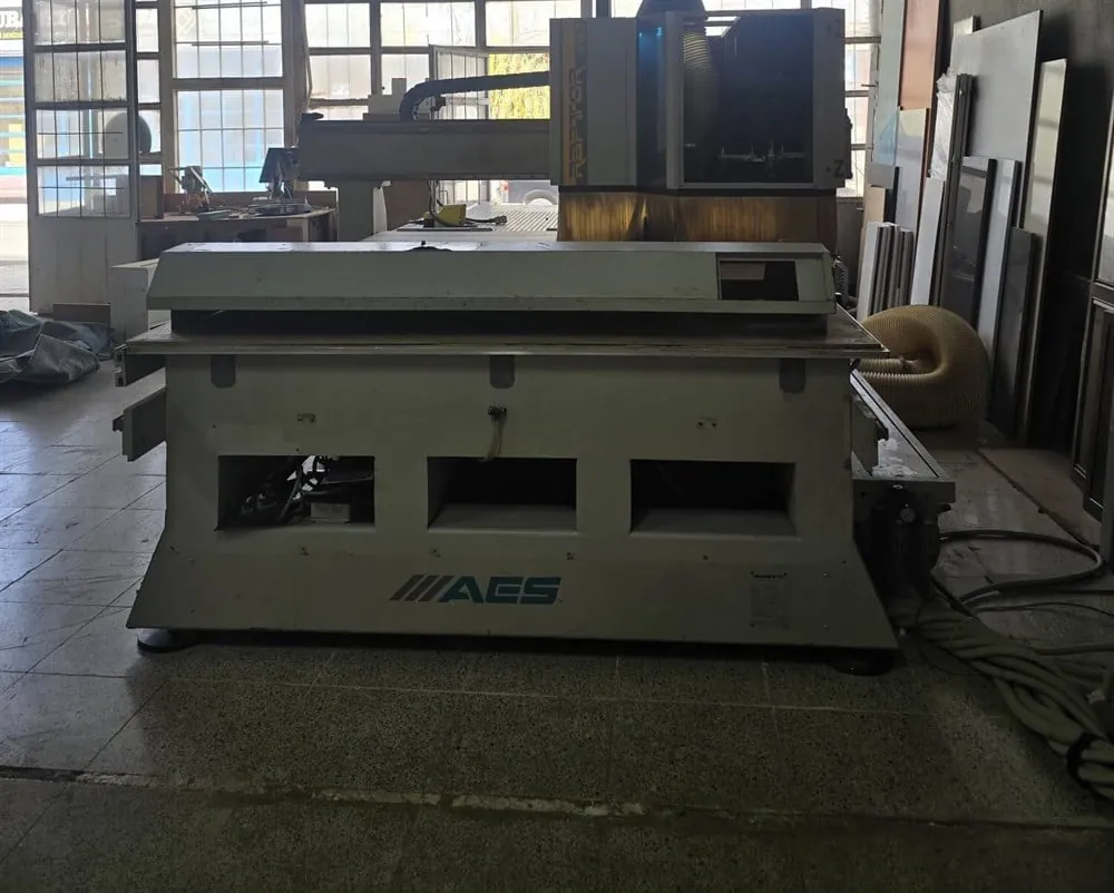AES Raptor 2142 Düz Tabla CNC Router (2011) — 7/11