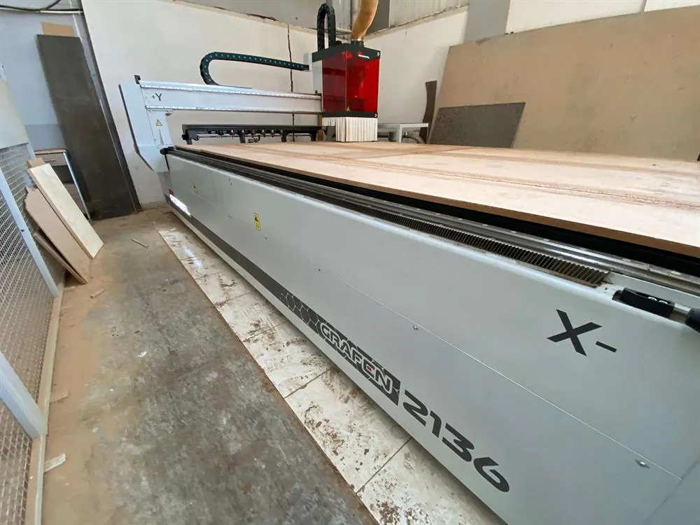 Grafen 2136 Düz Tabla CNC Makinesi (2021) — 3/11