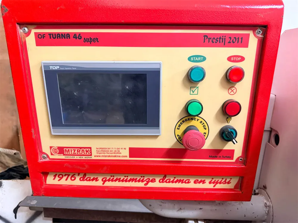 Mizrak Makine Tuana 46 Süper Otomatik Kenar Bantlama Makinesi (2010) — 3/8