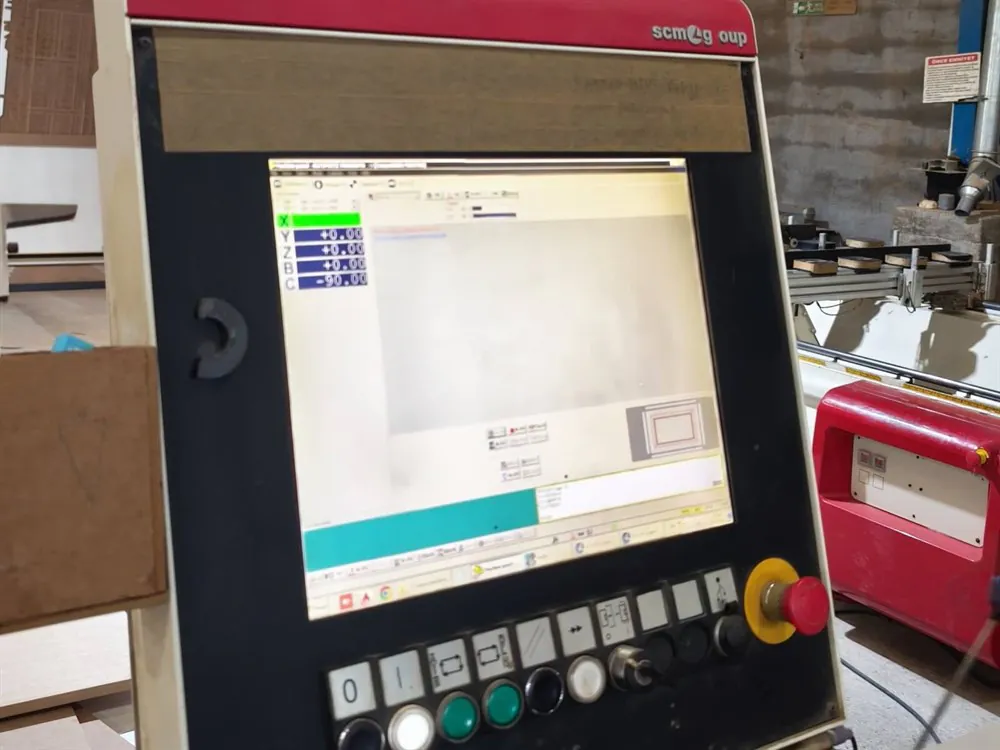 SCM Fora Tech Z5 CNC Router (2014) — 5/12