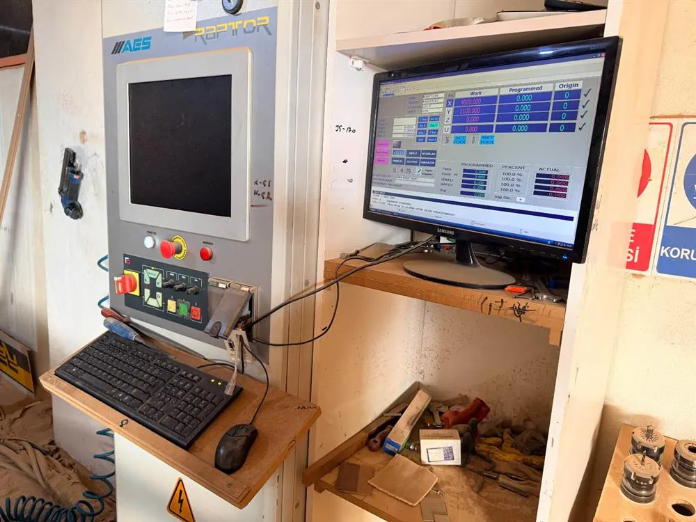 AES Raptor 2142 CNC Nesting Makinesi — 6/16